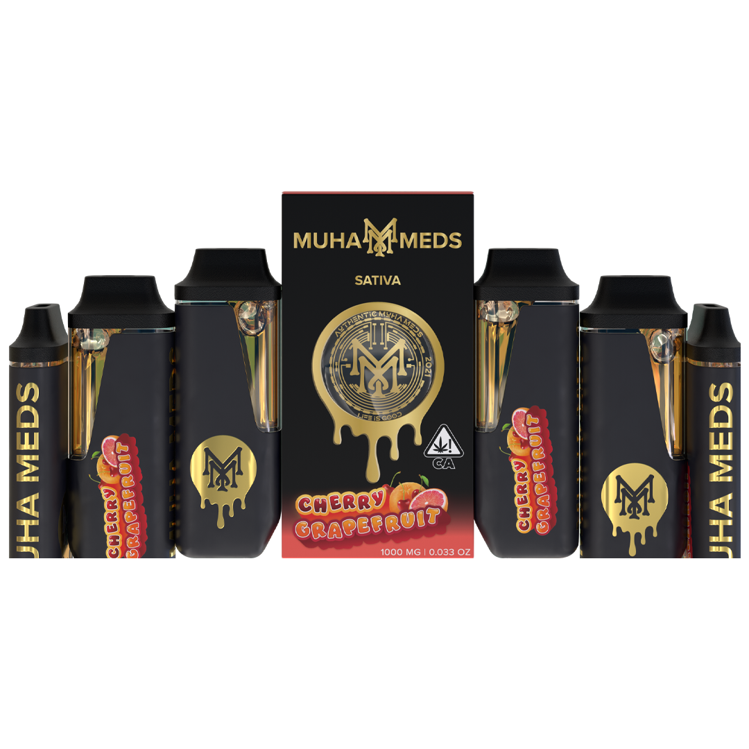 65399d9412232fd461fc3138_CA-Dispo-Cherry-Grapefruit-1080.png Cherry Grapefruit Muha Meds Disposable 2000MG | Sativa - Image 1