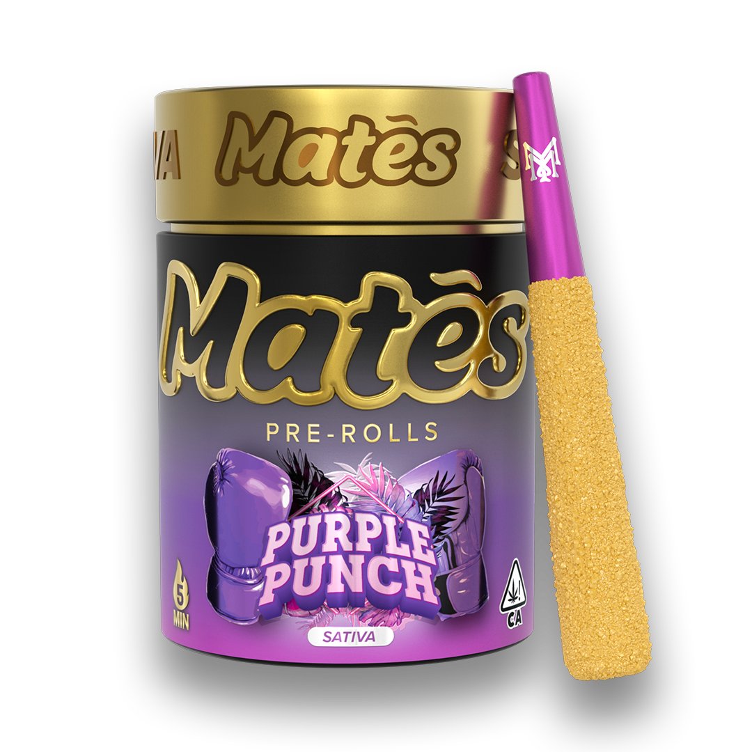 66830c7751deabc63494a9a4_MM-Mates-Tin-PurplePunch.png Muha Meds Purple Punch Pre Roll | Sativa - Image 1
