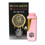 Super Silver Haze Muha Meds Disposable Melted Diamonds | Sativa