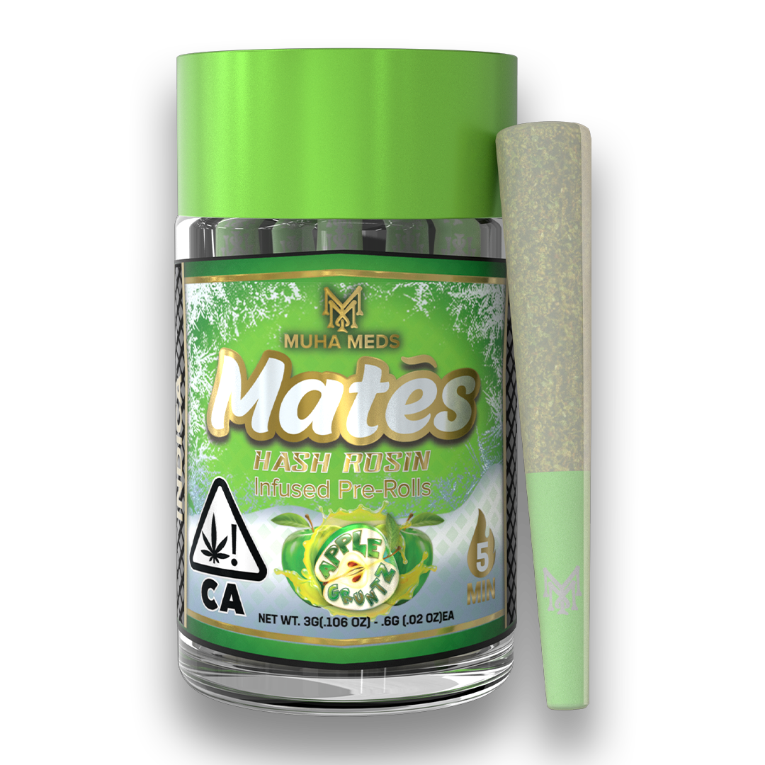 672dd8815d968961c02d30d5_MM-Mates-HR-AppleGruntz.png Muha Meds Apple Gruntz Pre Roll | Indica - Image 1