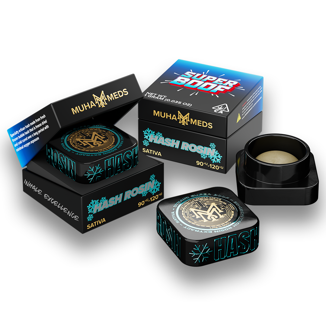 672e67bf2a2a987e6c417a4d_MM-Products-Concentrate-HR-SuperBoof-1.png Super Boof Muha Meds Hash Rosin | Sativa - Image 1